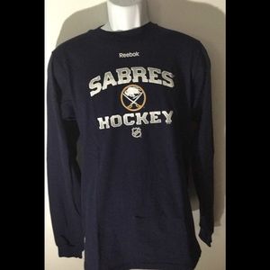 Buffalo Sabres Reebok Authentic Long Sleeve Shirt